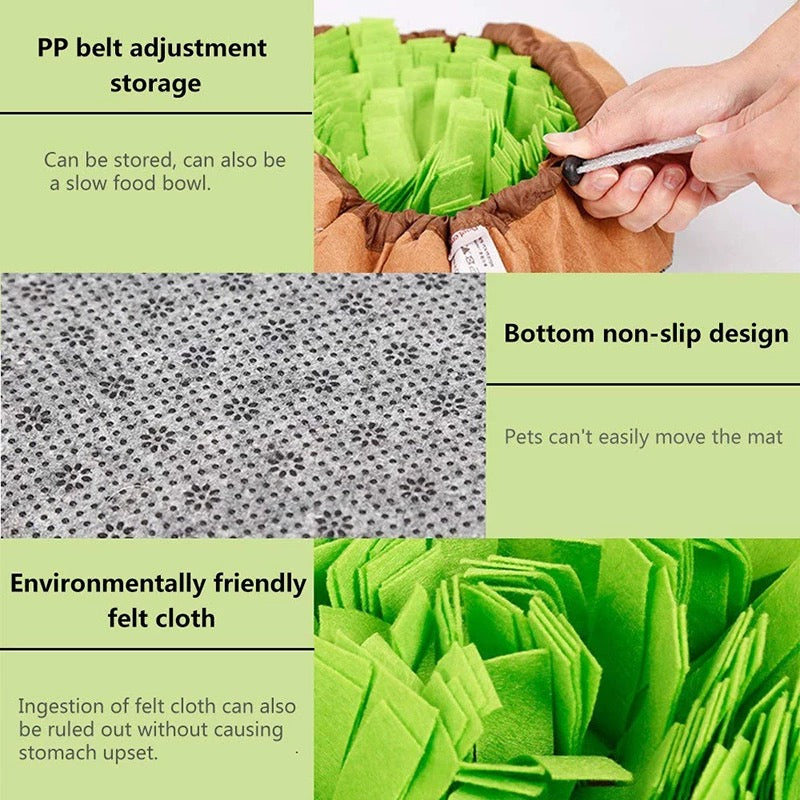 Nonslip Dog Snuffle Mat — Pawsome Pets New York
