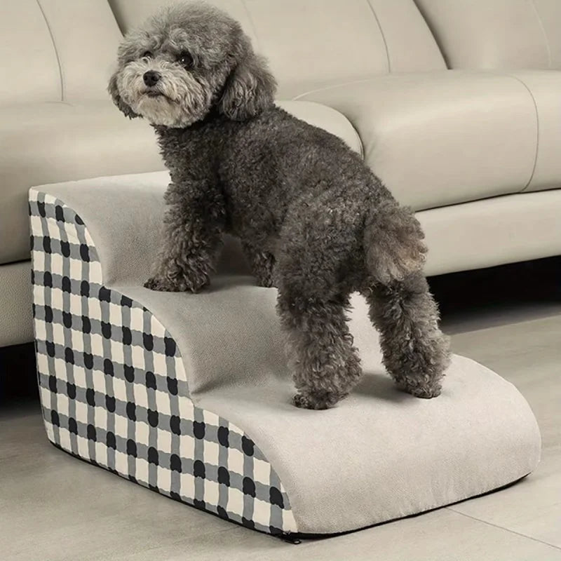 High-Density Foam Dog Stairs (2 or 3 Steps)