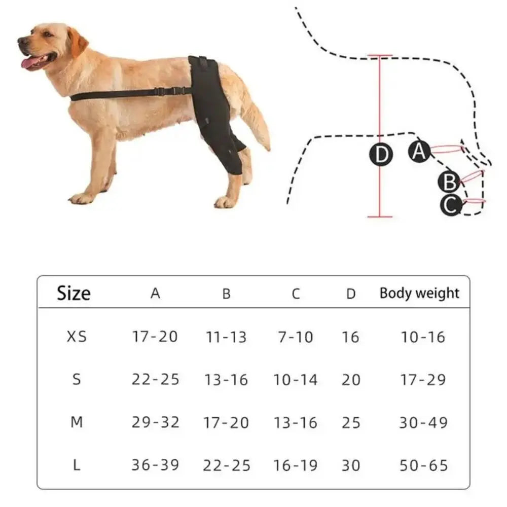 Adjustable Dog Knee & Leg Support Brace