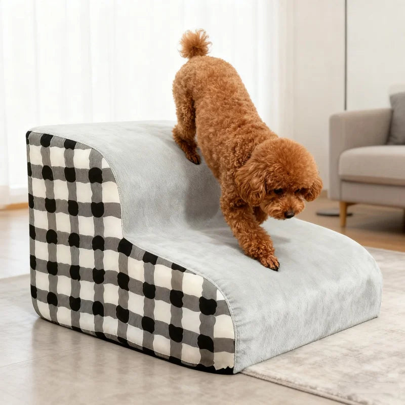 High-Density Foam Dog Stairs (2 or 3 Steps)