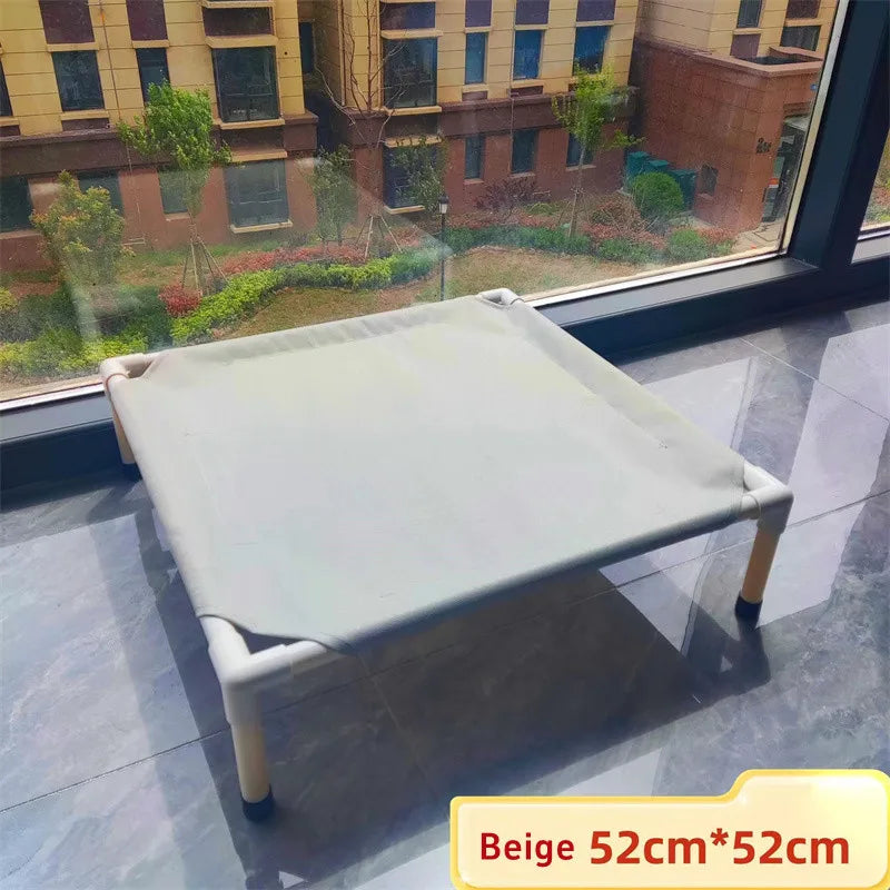 Folding Elevated Pet Bed for Small Dogs & Cats