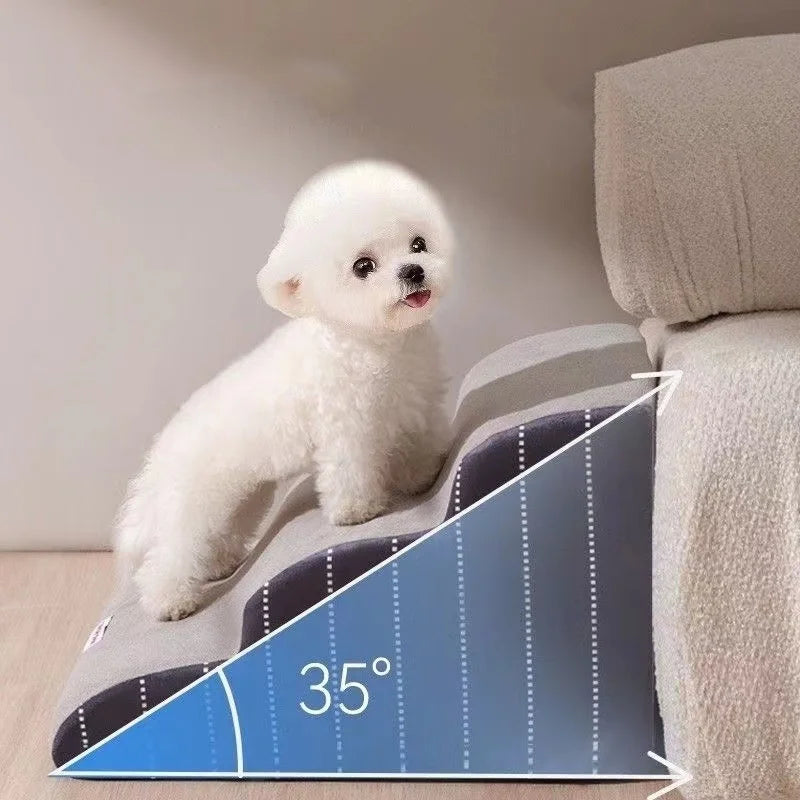 High-Density Foam Dog Stairs (2 or 3 Steps)