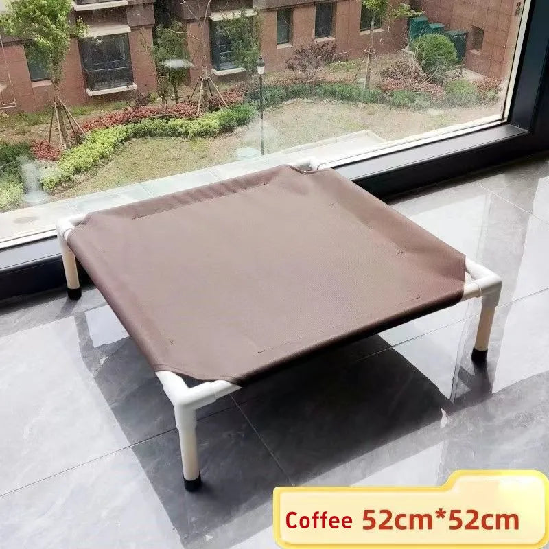 Folding Elevated Pet Bed for Small Dogs & Cats