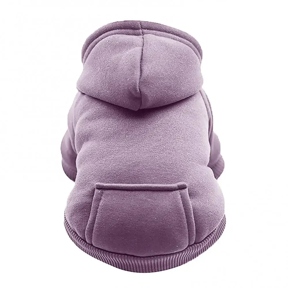 Cozy Fleece Winter Dog Hoodie