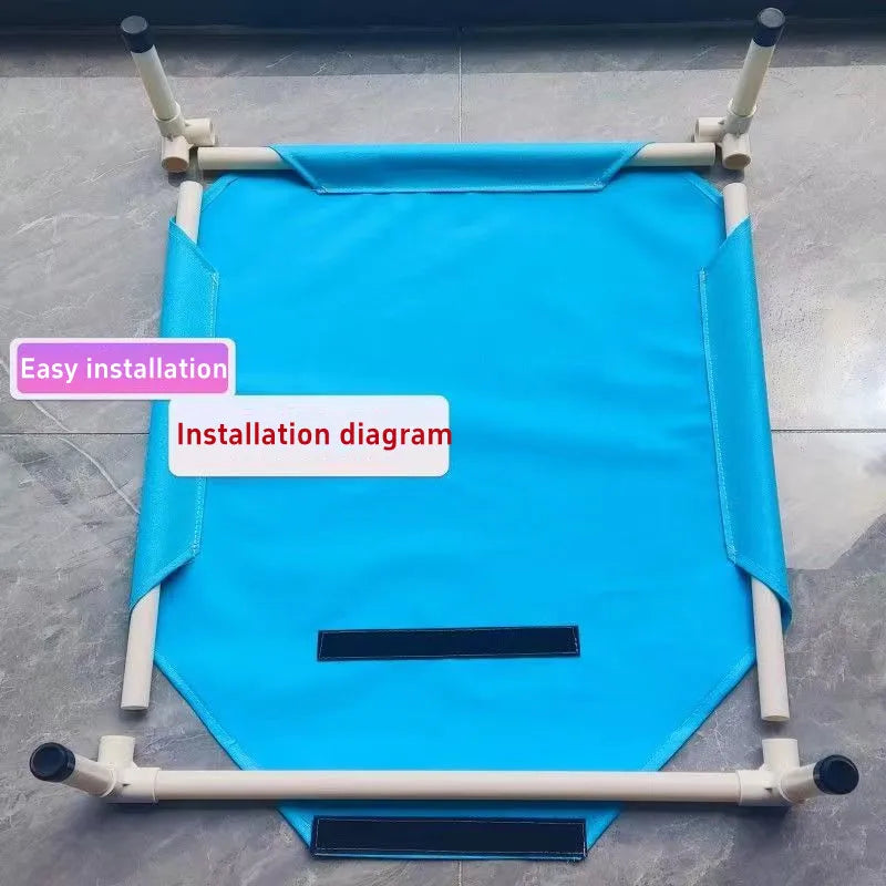 Folding Elevated Pet Bed for Small Dogs & Cats