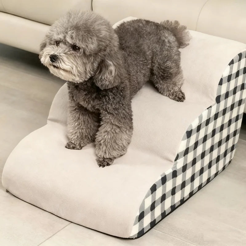 High-Density Foam Dog Stairs (2 or 3 Steps)