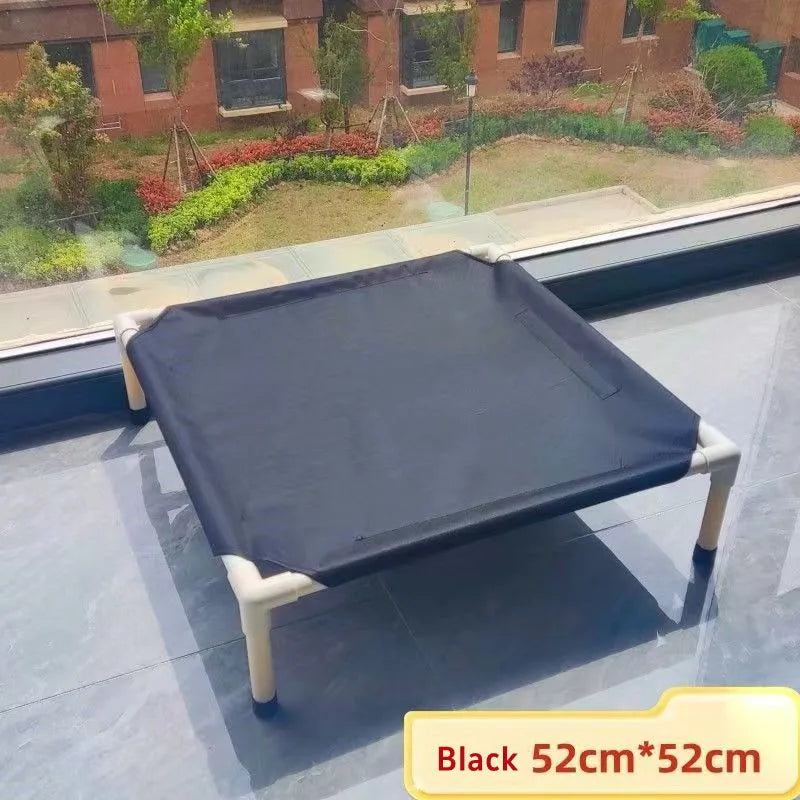 Folding Elevated Pet Bed for Small Dogs & Cats