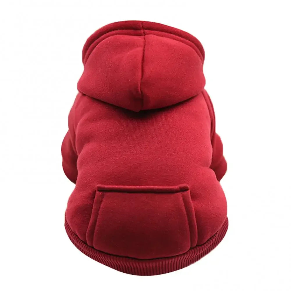 Cozy Fleece Winter Dog Hoodie