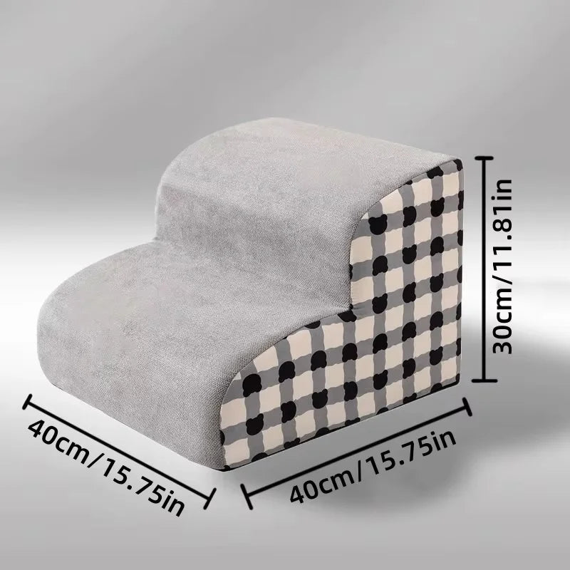 High-Density Foam Dog Stairs (2 or 3 Steps)
