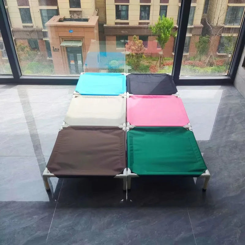 Folding Elevated Pet Bed for Small Dogs & Cats